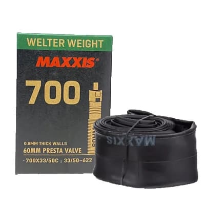 Cámara Maxxis 700×33/50C Válvula Francesa 60mm