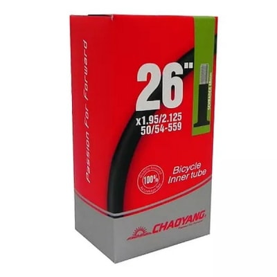 CAMARA 26 CHAOYANG 26X1.95/2.125 50/54-559 VALVULA AUTO