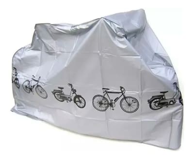 Carpa para bicicleta color gris1