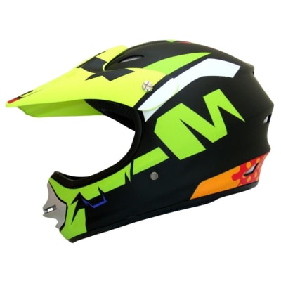 CASCO INTEGRAL GHB 818-1  CRAZY MATTE PARA NIÑOS T.XL