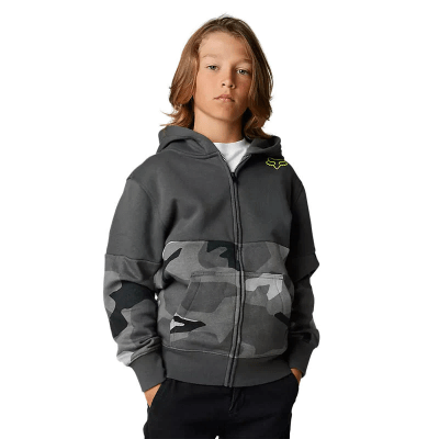 Poleron Lifestyle Lindon Camo Negro Fox2