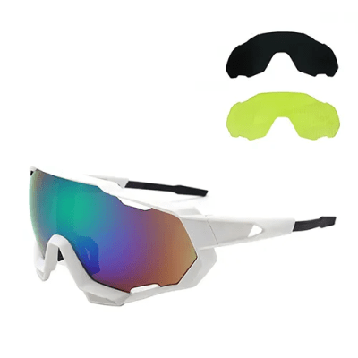   Lentes de sol + 2 micas