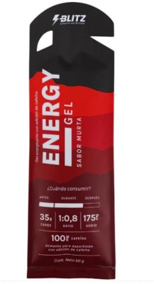 GELES ENERGETICOS - BLITZ SPORTS NUTRITION SABORES