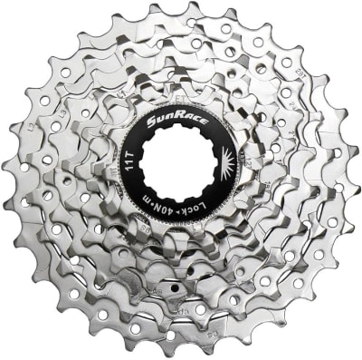 SunRace Piñon CSR91 9V 11-28T plateado