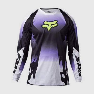 Polera Moto 180 Morphic Negro Fox1
