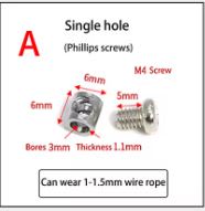 EVITA SOLDADURA/ TERMINAL DE PIOLA 6MM