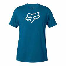 POLERA FOX LEGACY DST BLUE SIZE: M2