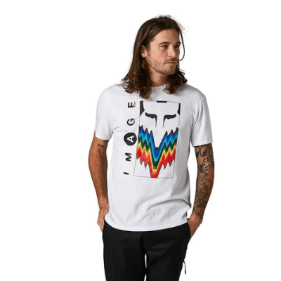 Polera Fox Lifestyle Relm SS Blanco 1