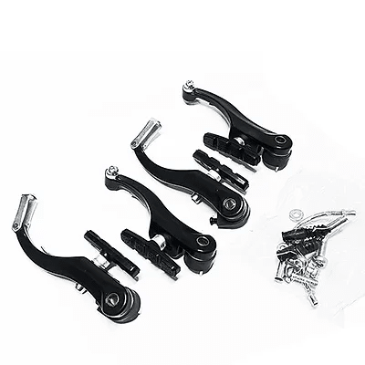 Freno V-Brake Aluminio Ozono Black 4pzs