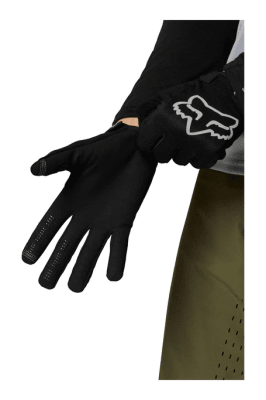 Guantes Bicicleta Mujer Ranger Negro Fox1