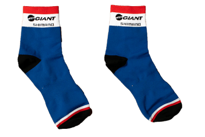 Calcetines ciclismo Giant SHIMANO BLUE/WHITE2