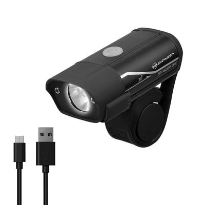 LUZ DELANTERA USB RECARGABLE BLANCA MODELO EBL-3291 400 LUMENES