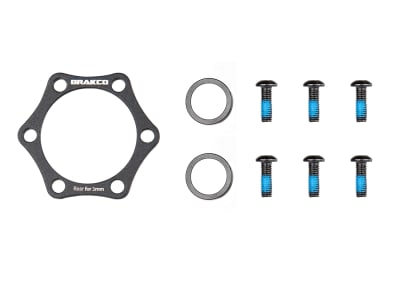 ADAPTADOR DE MASA ADELANTERA BRAKCO BOOST HUB AD.12X142-12X148W. M5X15 BOLT