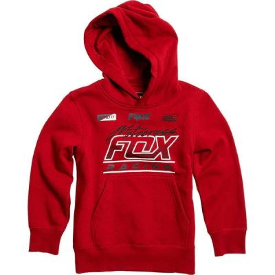 POLERON FOX JETSKEE PULLOVER ROJO SIZE: YM YOUTH