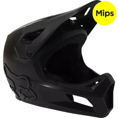 Casco Bicicleta Rampage Negro Fox TALLA L