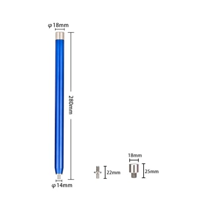 Extractor de nucleo de espiga (mariposa)