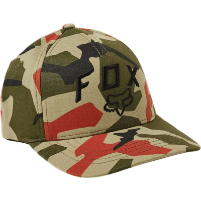 Gorro Jockey Lifestyle Bnkr Flexfit Camo Verde Fox