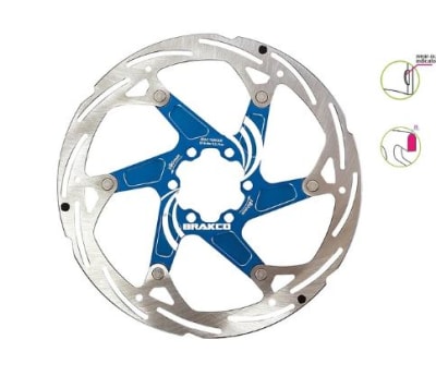 DISCO DE FRENO BRAKCO 203MM