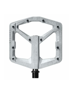 PEDAL CRANK BROTHERS STAMP 2 V2 LARGE RAW SILVER