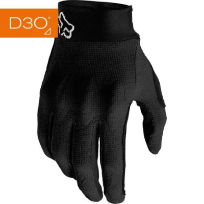 Guantes Bicicleta Defend D30 Negro Fox2