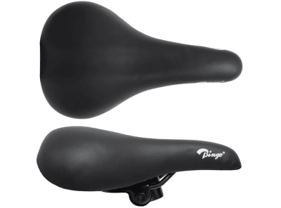 SILLÍN BINGO NEGRO BLANDO C/REFLECTOR MTB