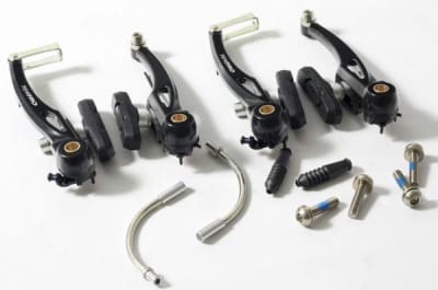 Herraduras Tektro 855al Del/Tras V-Brake Negro