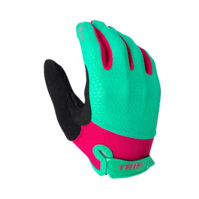 GUANTES LARGOS TRIP | BLUE/PINK S