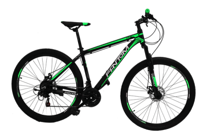 Bicicleta 27.5 Mtb Alum Disco Verde Fantom1