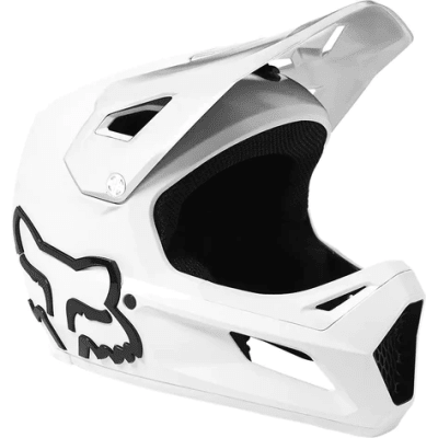 Casco Bicicleta Niño Rampage Blanco Fox YL 51-52 CM