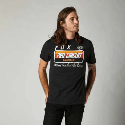 Polera Fox Lifestyle Premium Procircuit Negro 