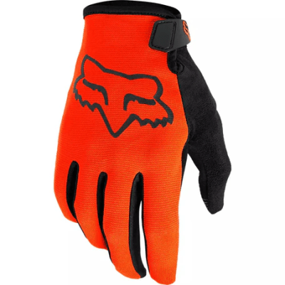 Guantes Bicicleta Niño Ranger Naranjo Fox1