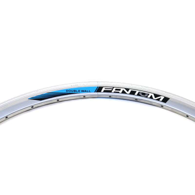 Llanta FANTOM Aluminio 700C Doble Pared 36H V/A GRIS