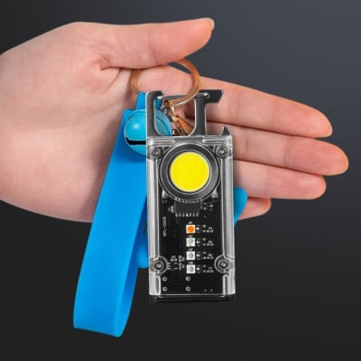 Luz led usb llavero multifuncional