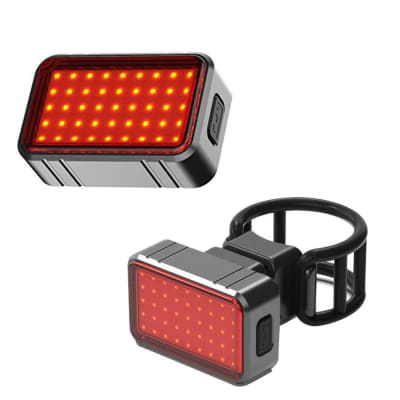 Luz led usb roja trasera con sensor g1
