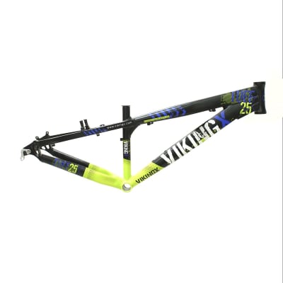 CUADRO DIRT ALUMINIO VIKING TUFF NEGRO/AMARILO