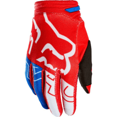 Guantes Moto Niño 180 Skew Rojo Fox1