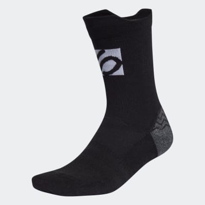 CALCETINES BICICLETA TRAXION CREW NEGRO/BLANCO FIVE TEN.