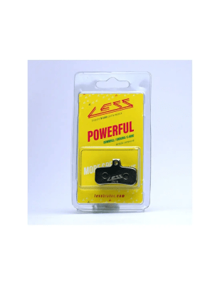 Pastillas LESS BRAKES Powerful 651 | Shimano Saint, Zee, Slate T4, DH-R Evo