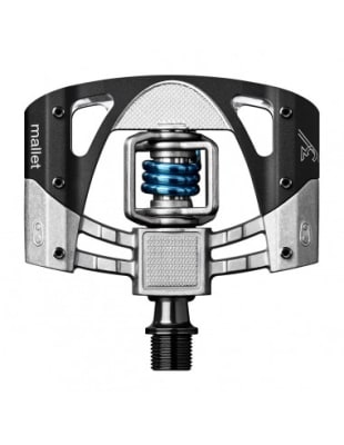 PEDAL FIJACION CRANKBROTHERS MALLET 3 RAW/MATTE BLACK