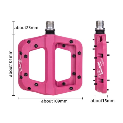 Pedal ztto nylon c/pines