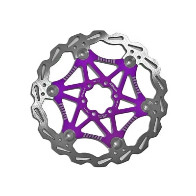 DISCO O ROTOR EZmtb 160MM PURPURA 1