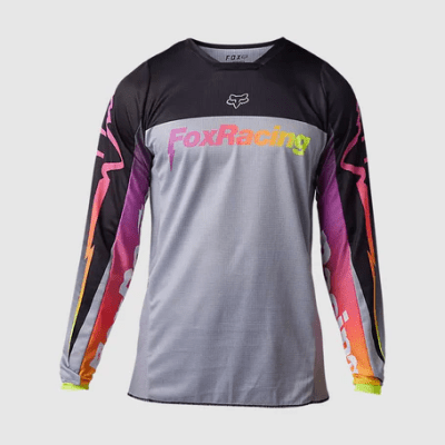 Polera Moto 180 Statk Gris Fox