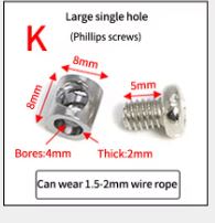 EVITA SOLDADURA/ TERMINAL PARA PIOLA 8MM1
