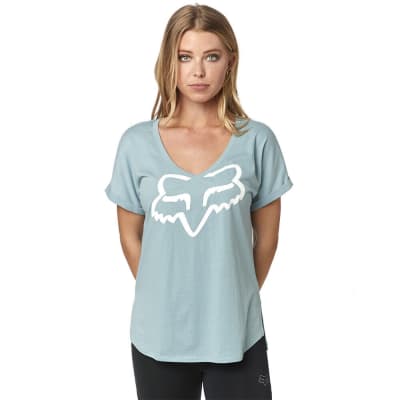 POLERA FOX RESPONDED SS VNECK RL CIT SIZE: XS