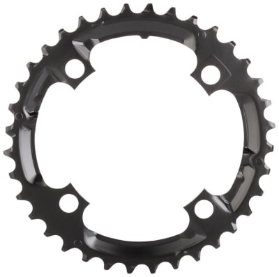 CORONA Shimano Deore M590 36t, BCD 104, 4 Pernos, de 9 V1