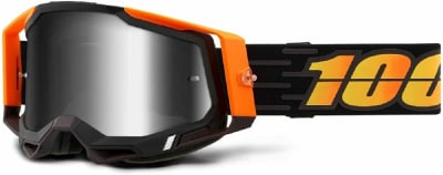 ANTIPARRAS 100% Racecraft 2 Costume 2 Espejo Plata