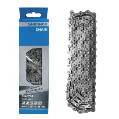 Cadena Shimano Ultegra Cn-6701 10V. (116L) W/O END PIN, W/AMPULE TYPE CONNECT PIN X11