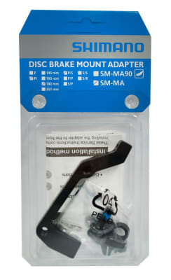 ADAPTADOR FRENO SHIMANO SM-MA-R180 P/S FIXING BOLT X2, STOP RING X2, IND.PACK ISMMAR180PSA