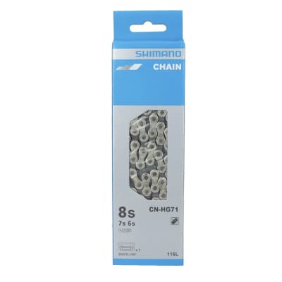 Cadena Shimano ACERA Cn-Hg71, 8 Velocidades 116 Links,(en bolsa)1