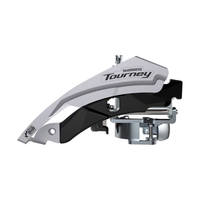 CAMBIADOR SHIMANO FD-TY600-L6, TOURNEY, FOR 3X6/7/8, TOP-SWING, DUAL-PULL, BAND TYPE 31.8/34.9MM COM